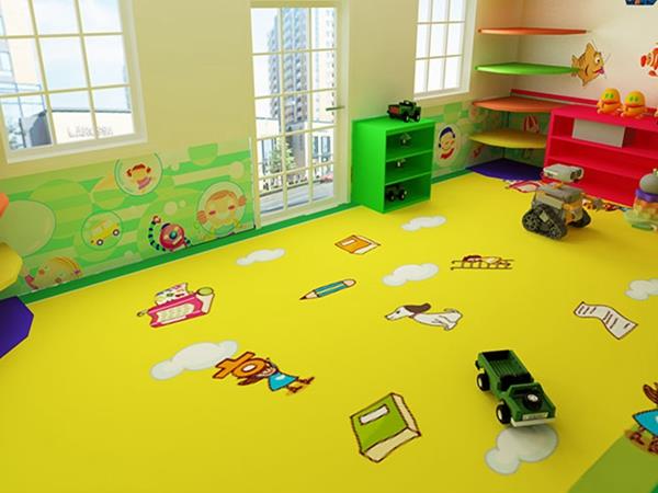 kindergarten vinyl floor 